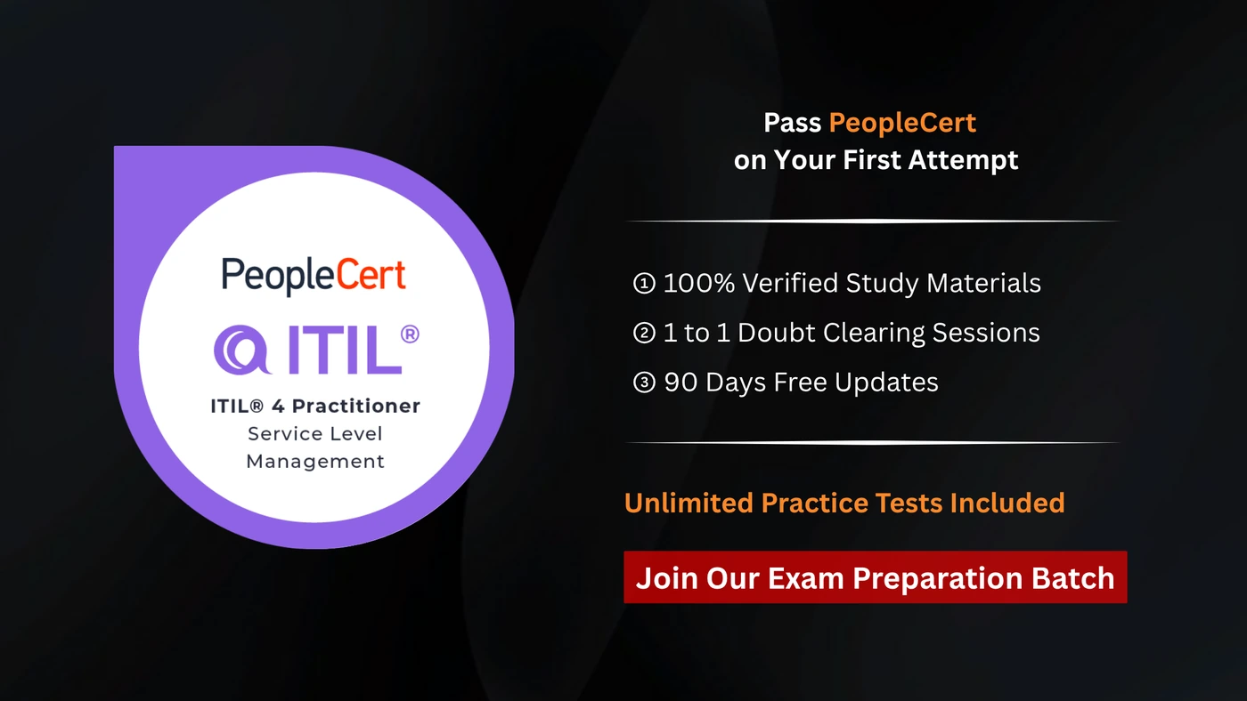 ITIL 4 Practitioner: Service Level Management