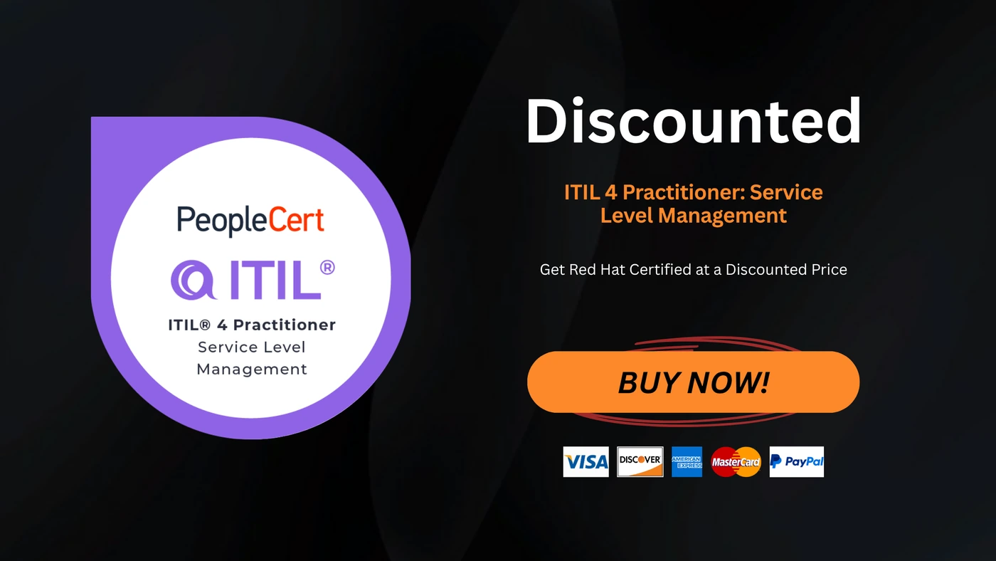 ITIL 4 Practitioner: Service Level Management