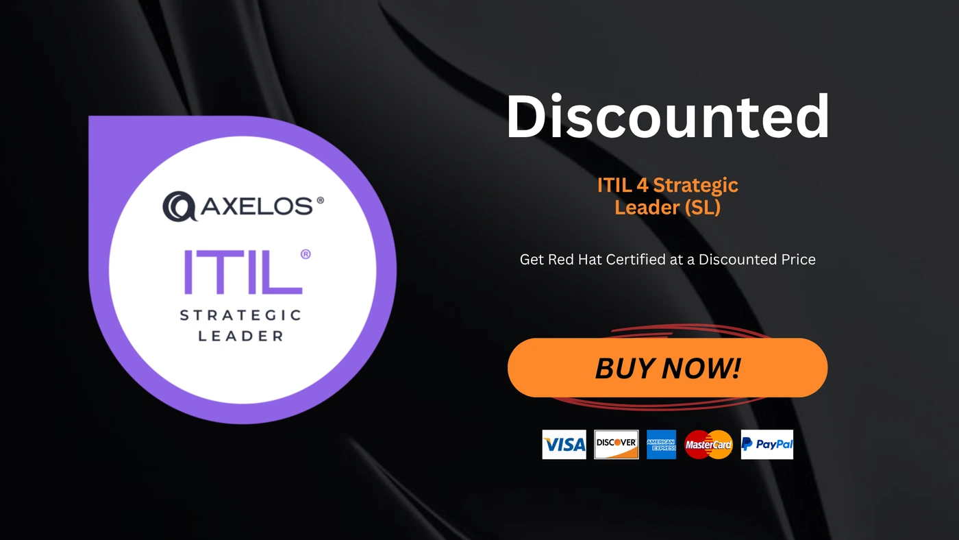 ITIL 4 Strategic Leader (SL)