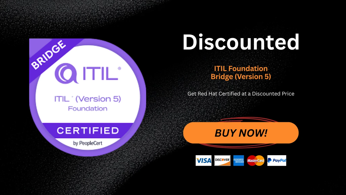 ITIL Foundation Bridge (Version 5)