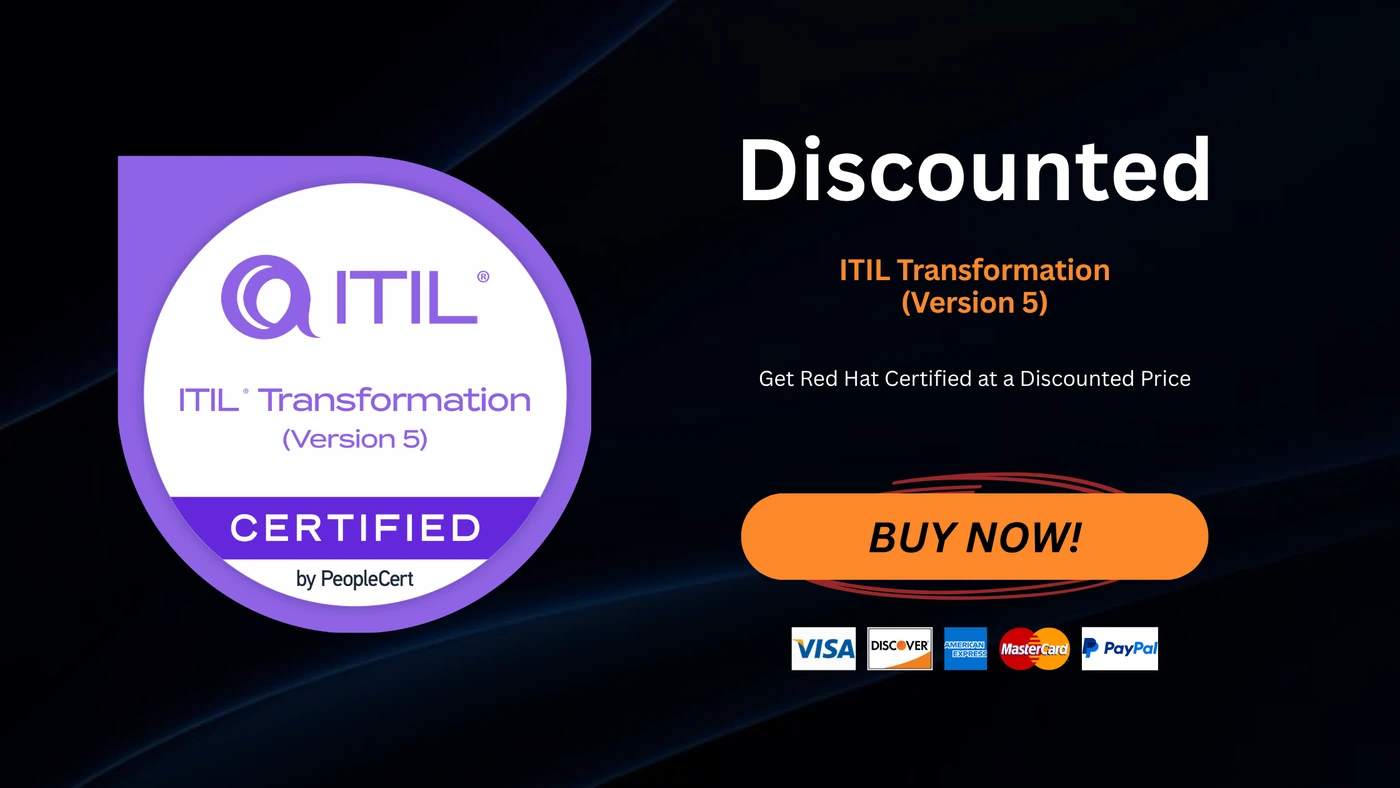 ITIL Transformation (Version 5)