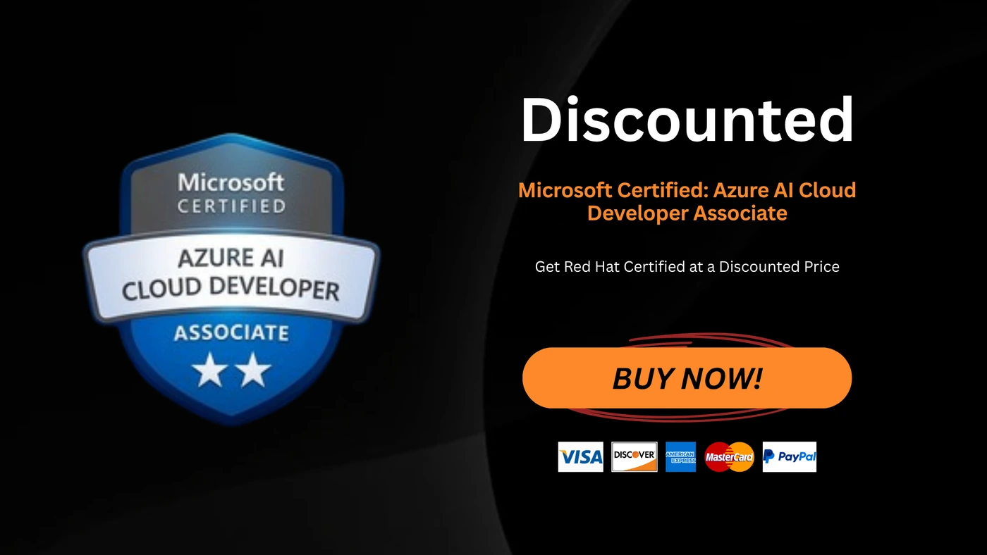 Microsoft Certified: Azure AI Cloud Developer Associate