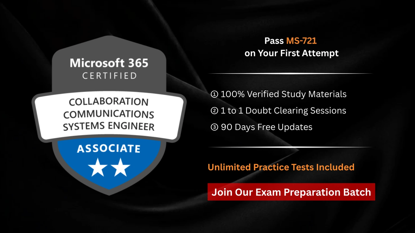Microsoft Certified: Collaboration Communications Systems Engineer Associate