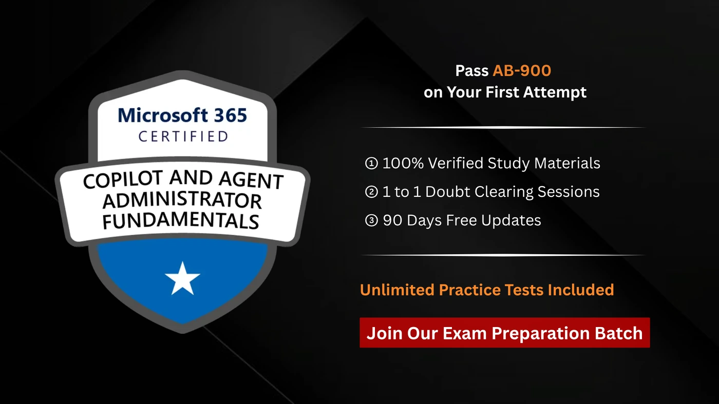 Microsoft Certified: Copilot and Agent Administration Fundamentals