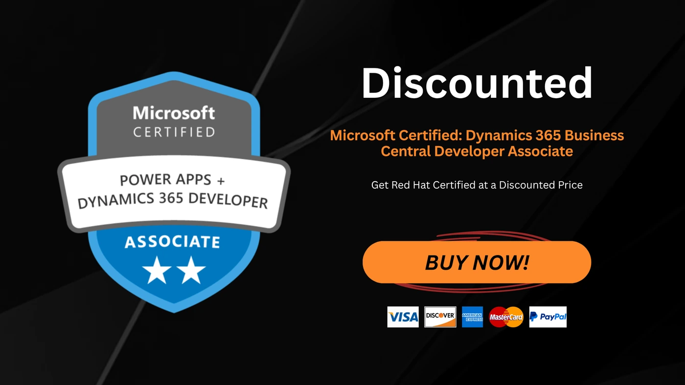 Microsoft Certified: Dynamics 365 Business Central Developer Associate