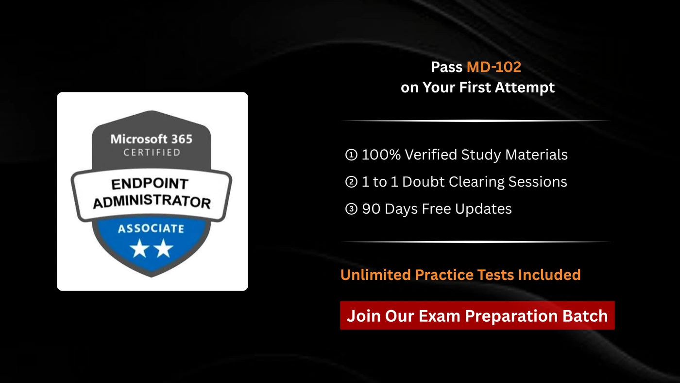 Microsoft Certified: Endpoint Administrator Associate