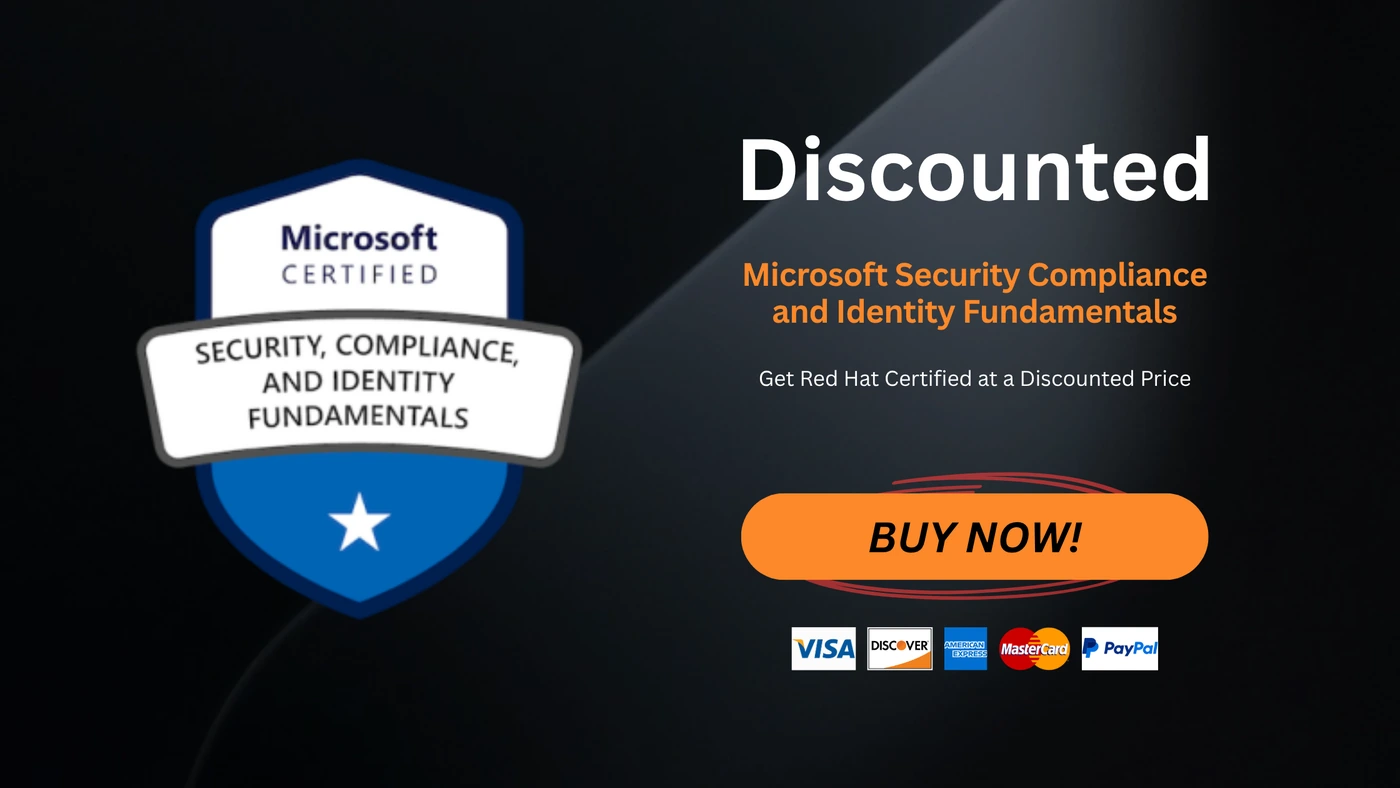 SC-900 Microsoft Certified: Security, Compliance, and Identity Fundamentals
