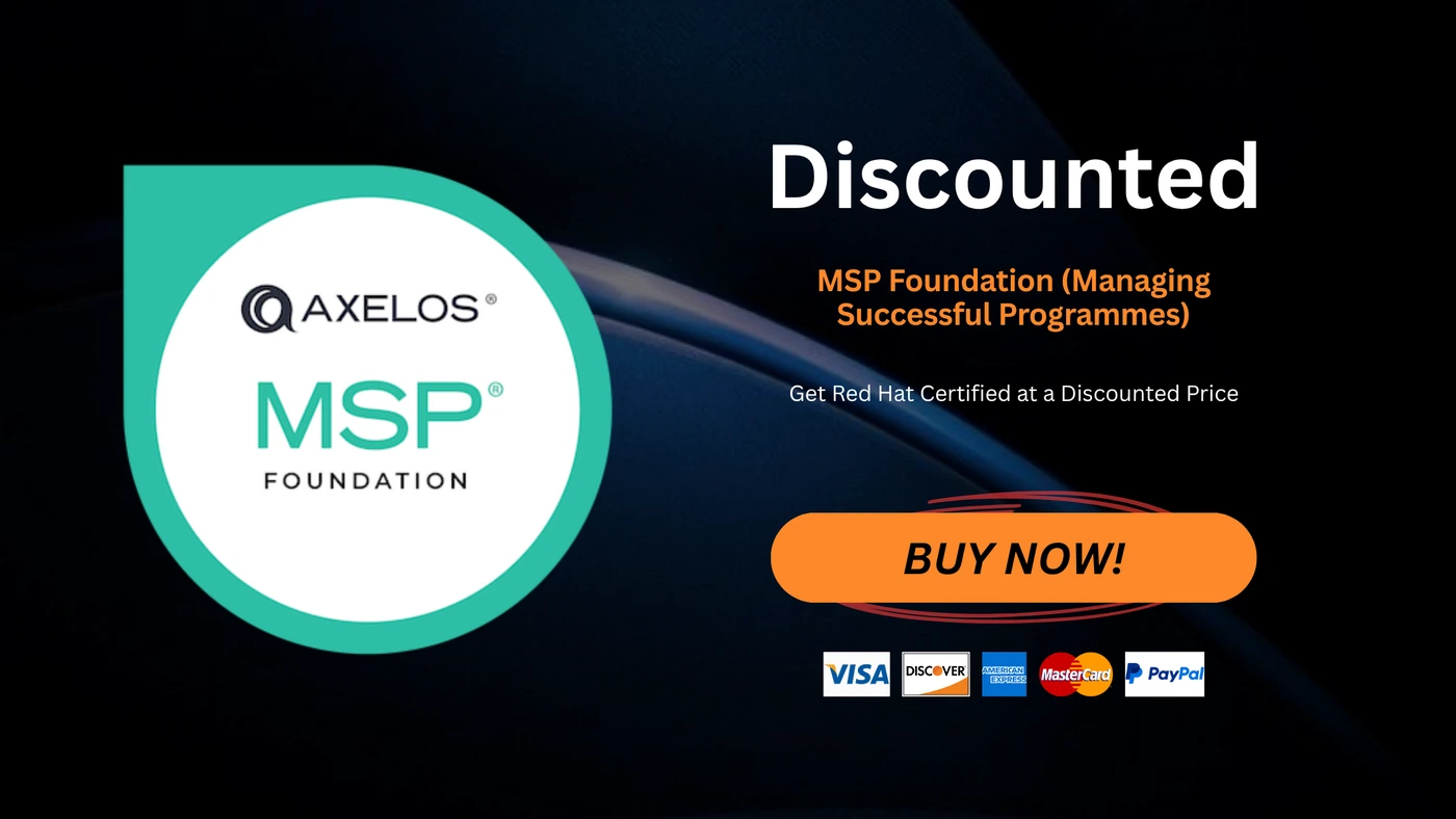 MSP Foundation (Managing Successful Programmes)