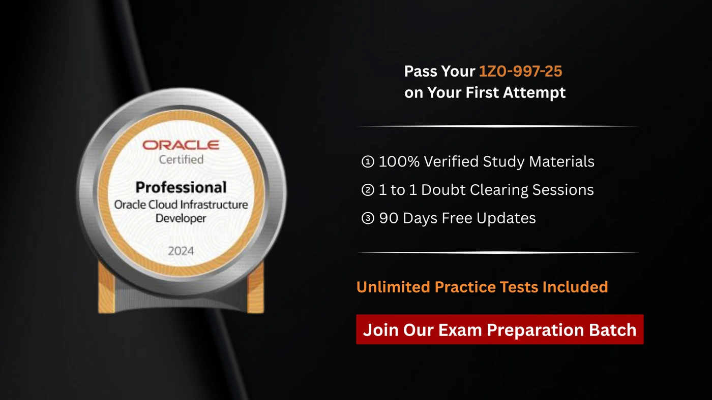 OCI Developer Professional - Oracle Cloud Infrastructure