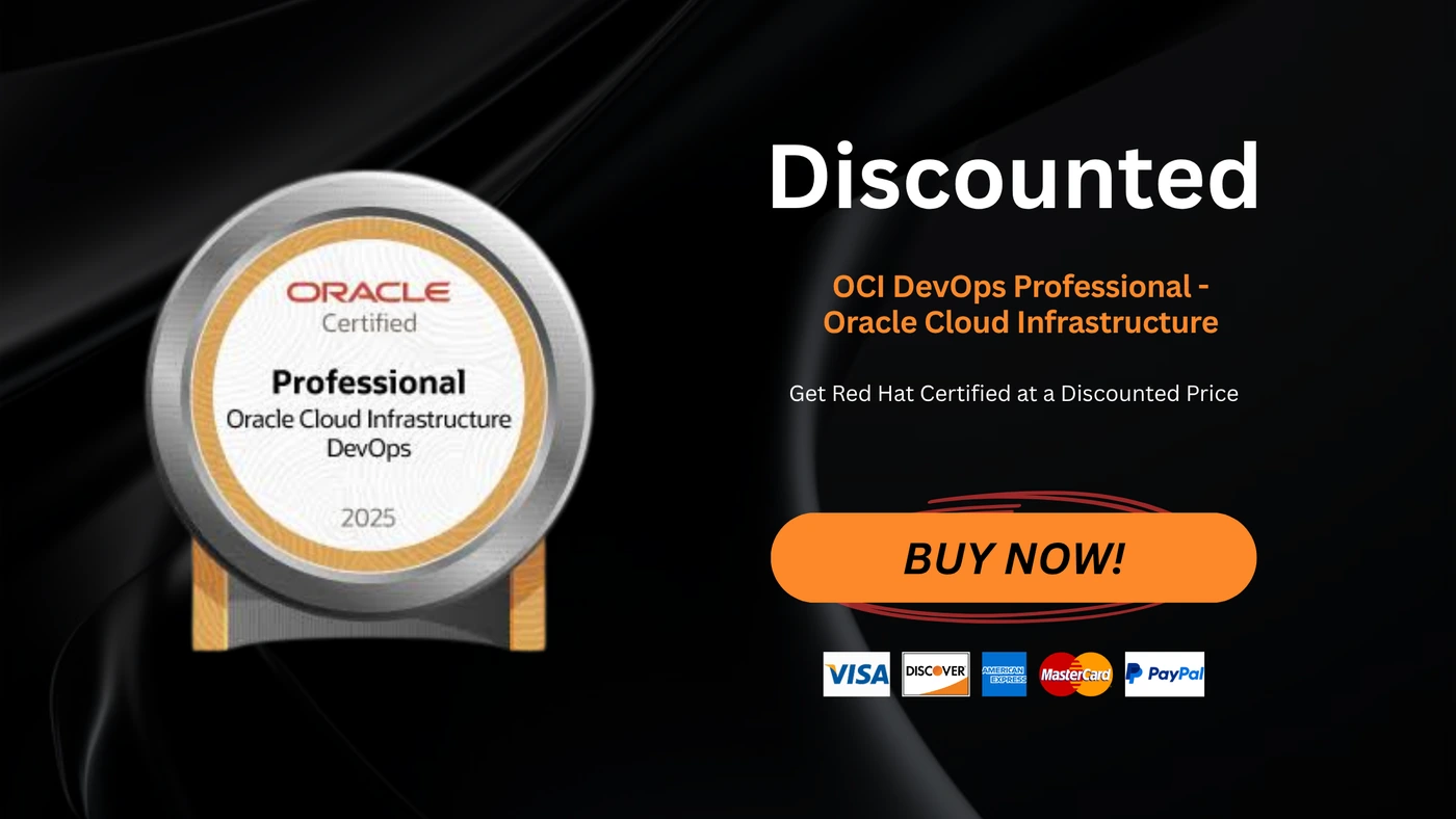 OCI DevOps Professional - Oracle Cloud Infrastructure