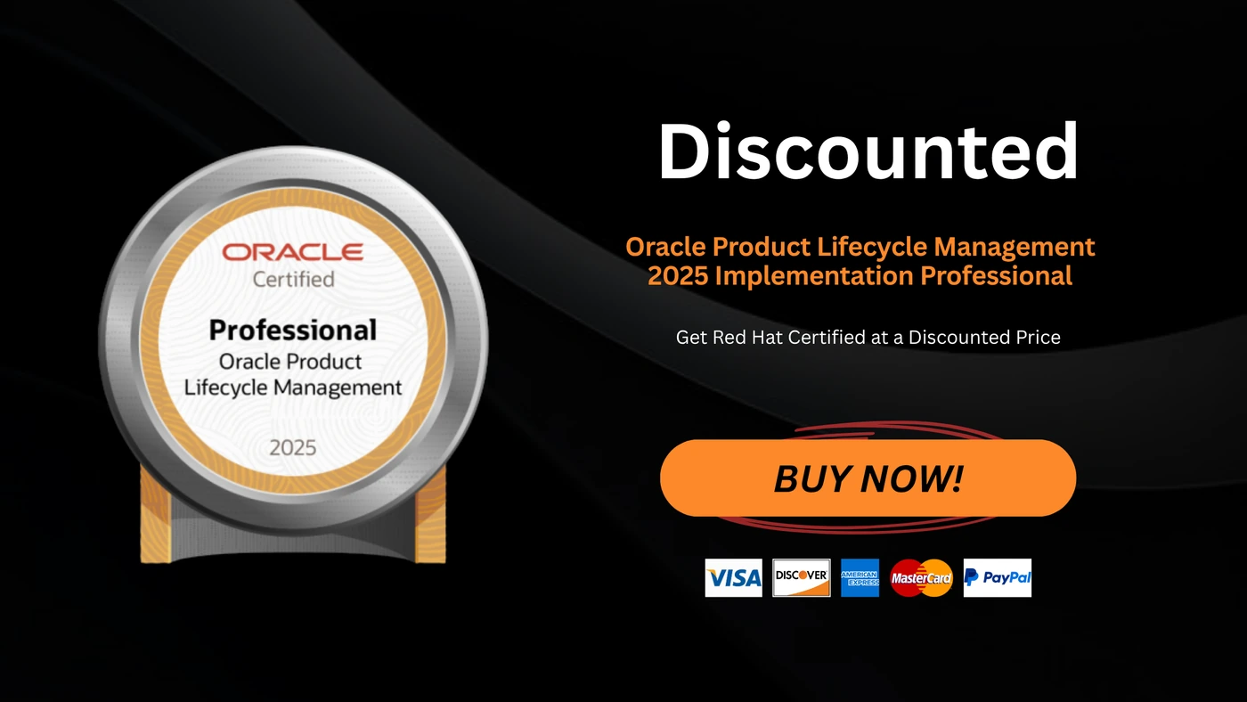Oracle Product Lifecycle Management 2025 Implementation Professional
