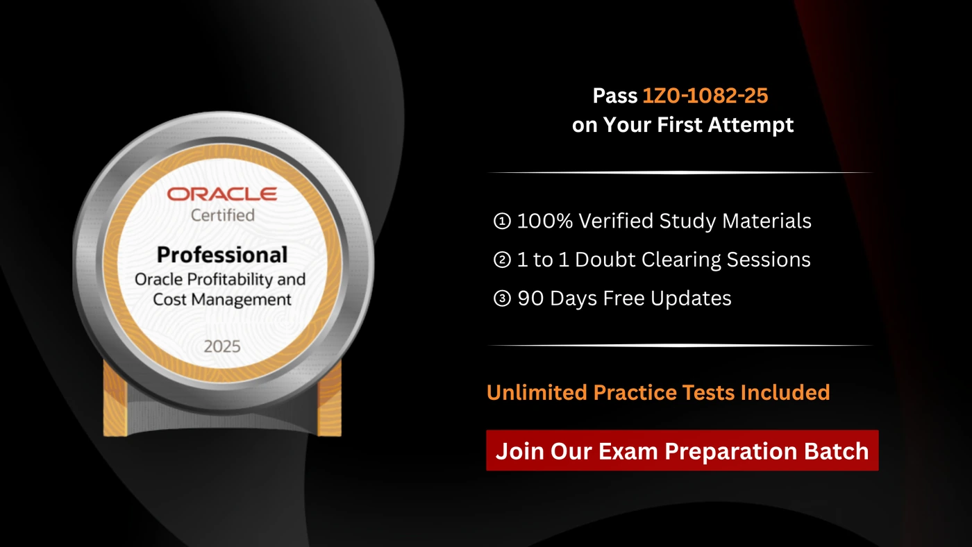 Oracle Profitability and Cost Management 2025 Implementation Professional