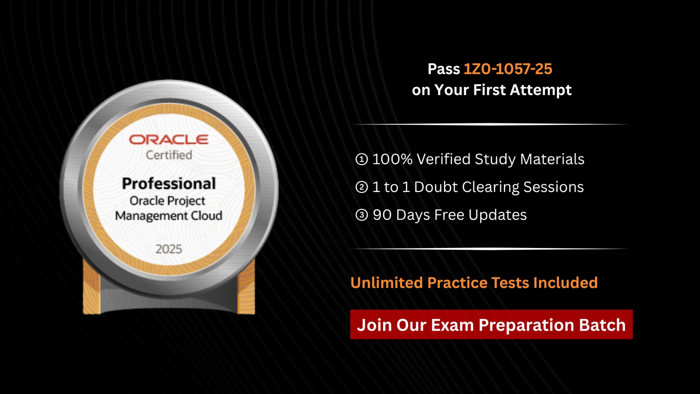 Oracle Project Management Cloud 2025 Implementation Professional