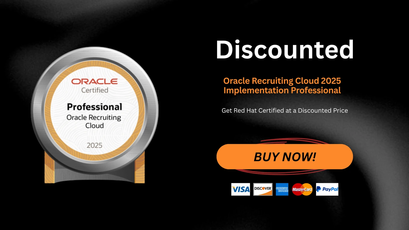Oracle Recruiting Cloud 2025 Implementation Professional