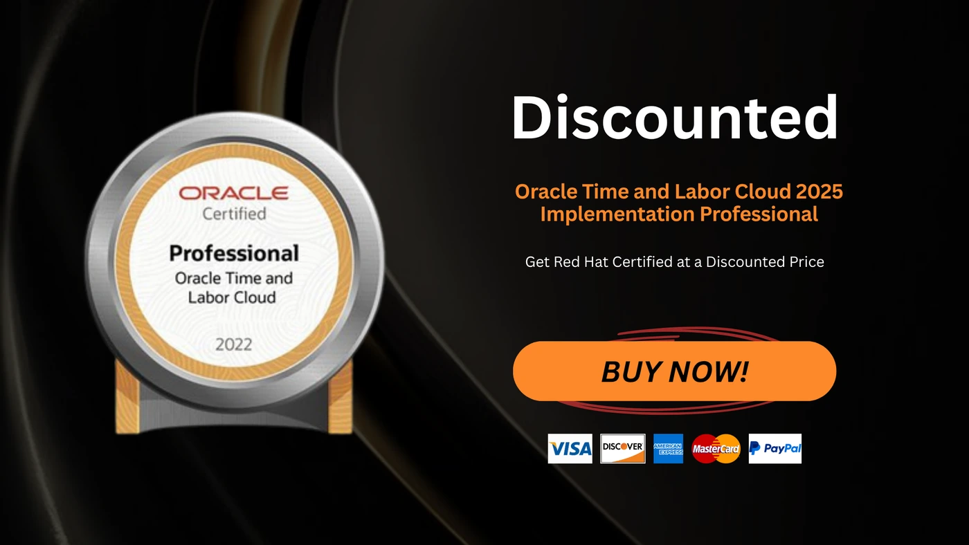 Oracle Time and Labor Cloud 2025 Implementation Professional