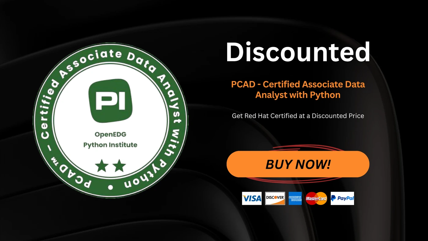 PCAD - Certified Associate Data Analyst with Python