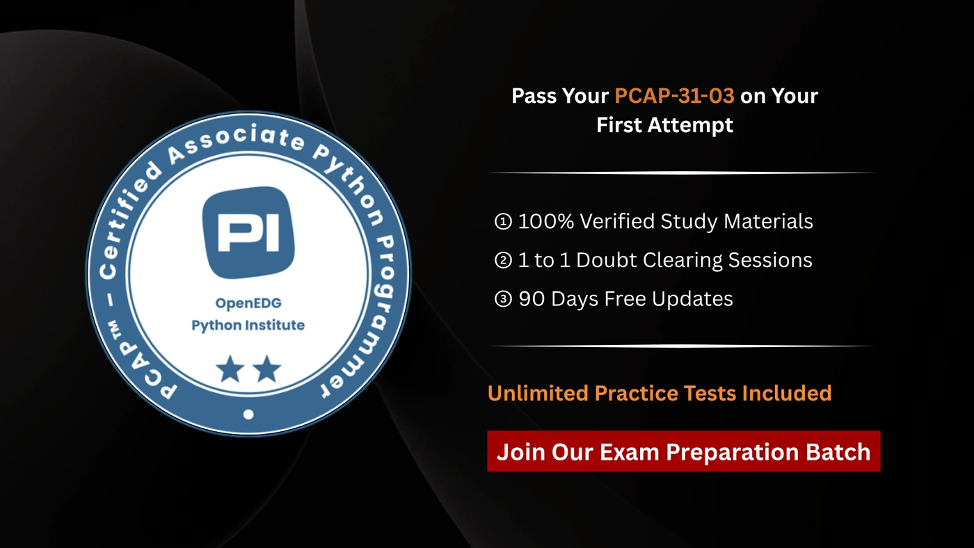 PCAP - Certified Associate in Python Programming
