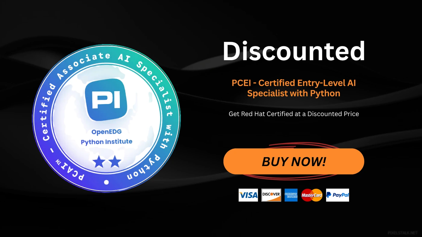 PCEI - Certified Entry-Level AI Specialist with Python