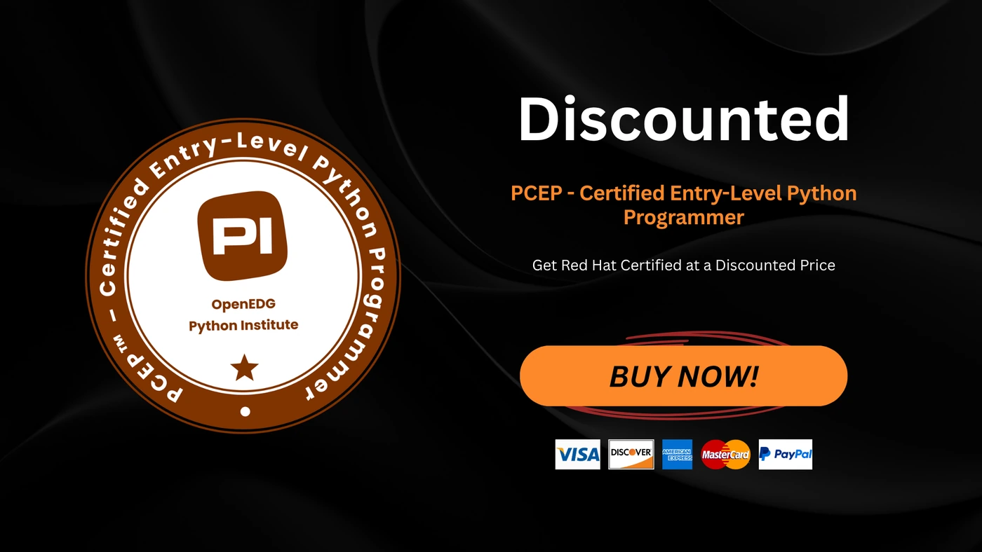 PCEP - Certified Entry-Level Python Programmer