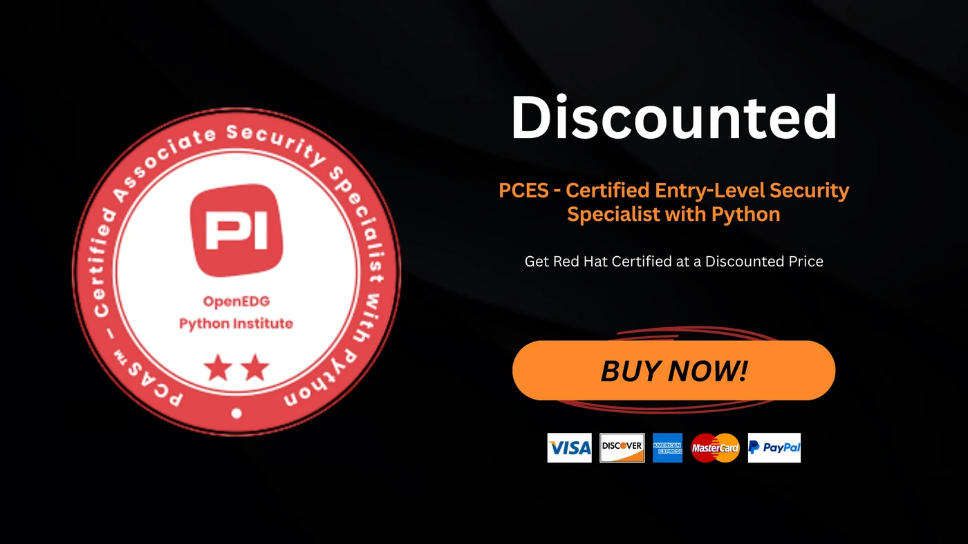 PCES - Certified Entry-Level Security Specialist with Python