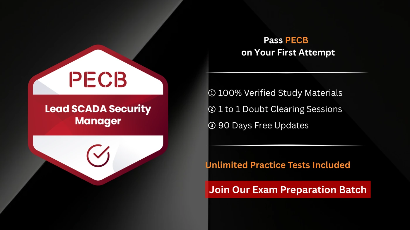 PECB Certified Lead SCADA Security Manager