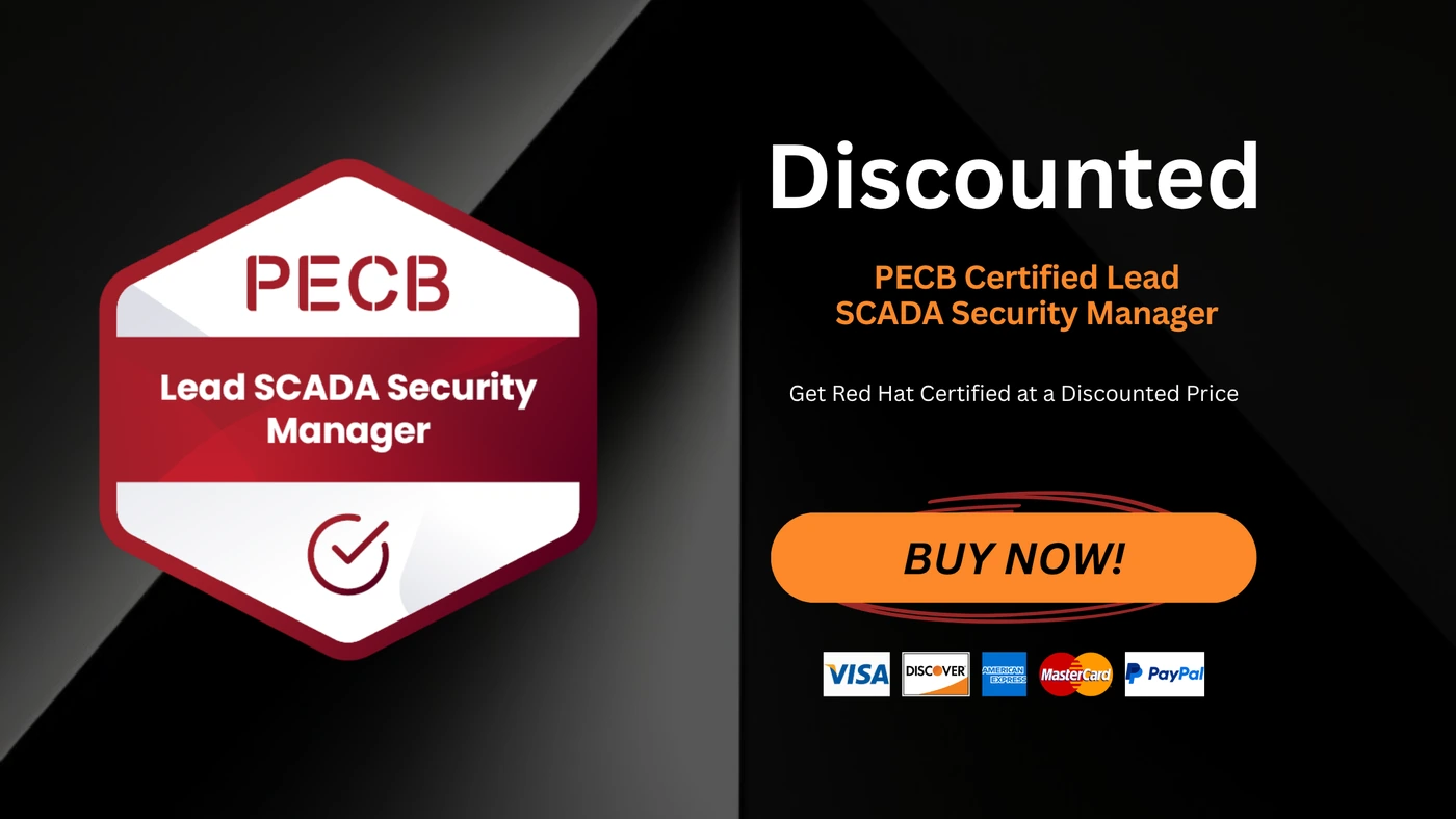 PECB Certified Lead SCADA Security Manager