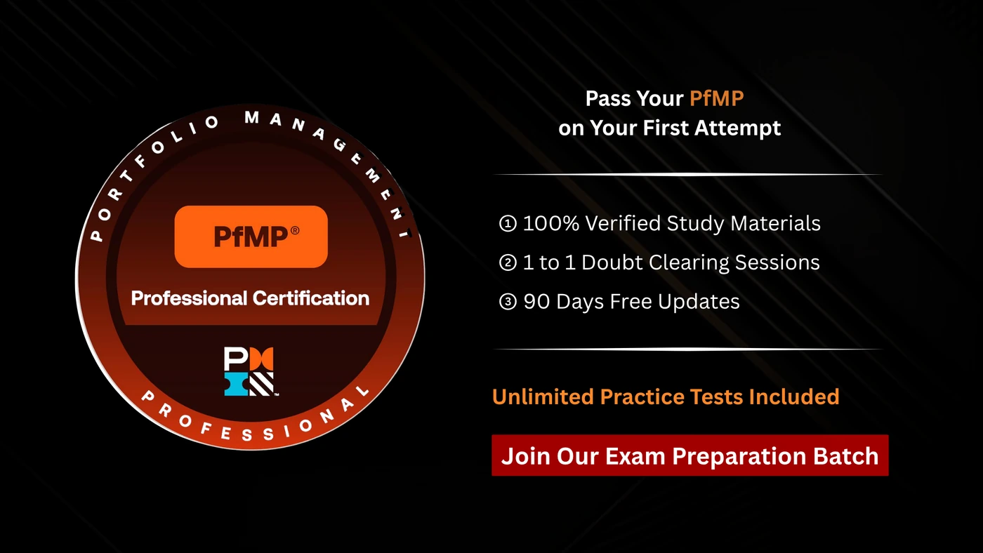 PfMP - Portfolio Management Professional