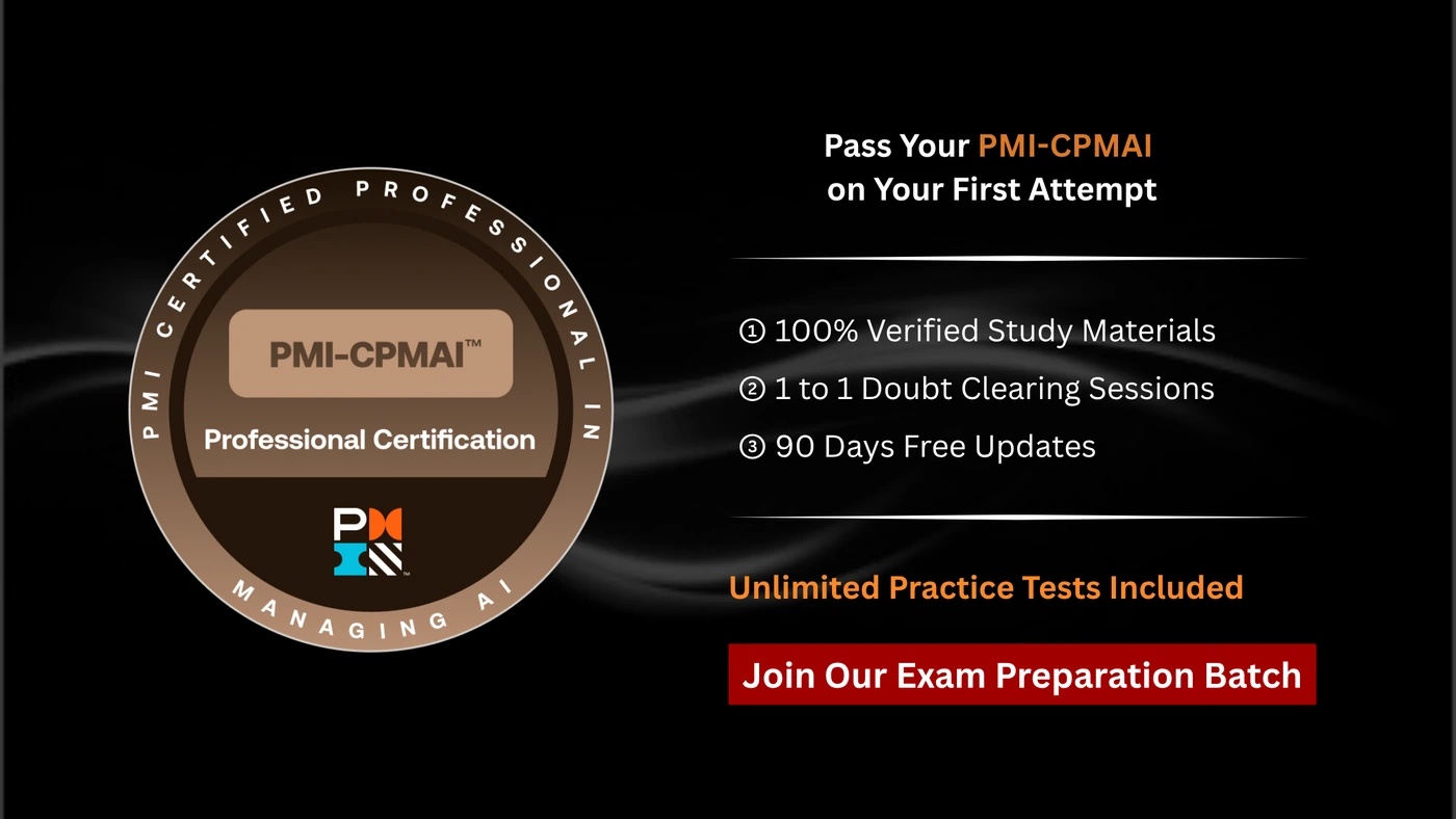 PMI-CPMAI - Certified Professional in Managing AI