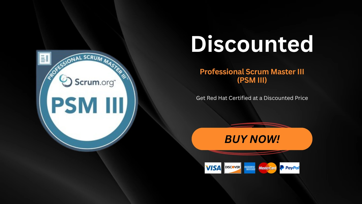 Professional Scrum Master III (PSM III)