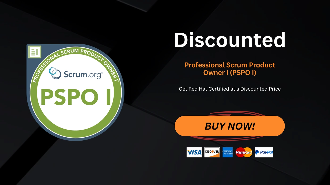 Professional Scrum Product Owner I (PSPO I)