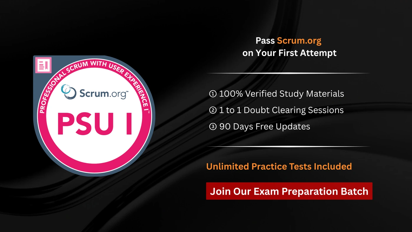 Professional Scrum with User Experience (PSU I)