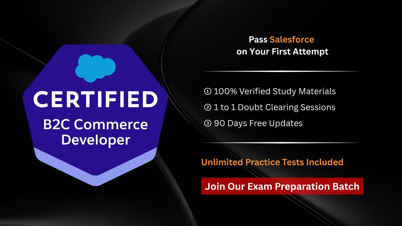 Salesforce Certified B2C Commerce Developer