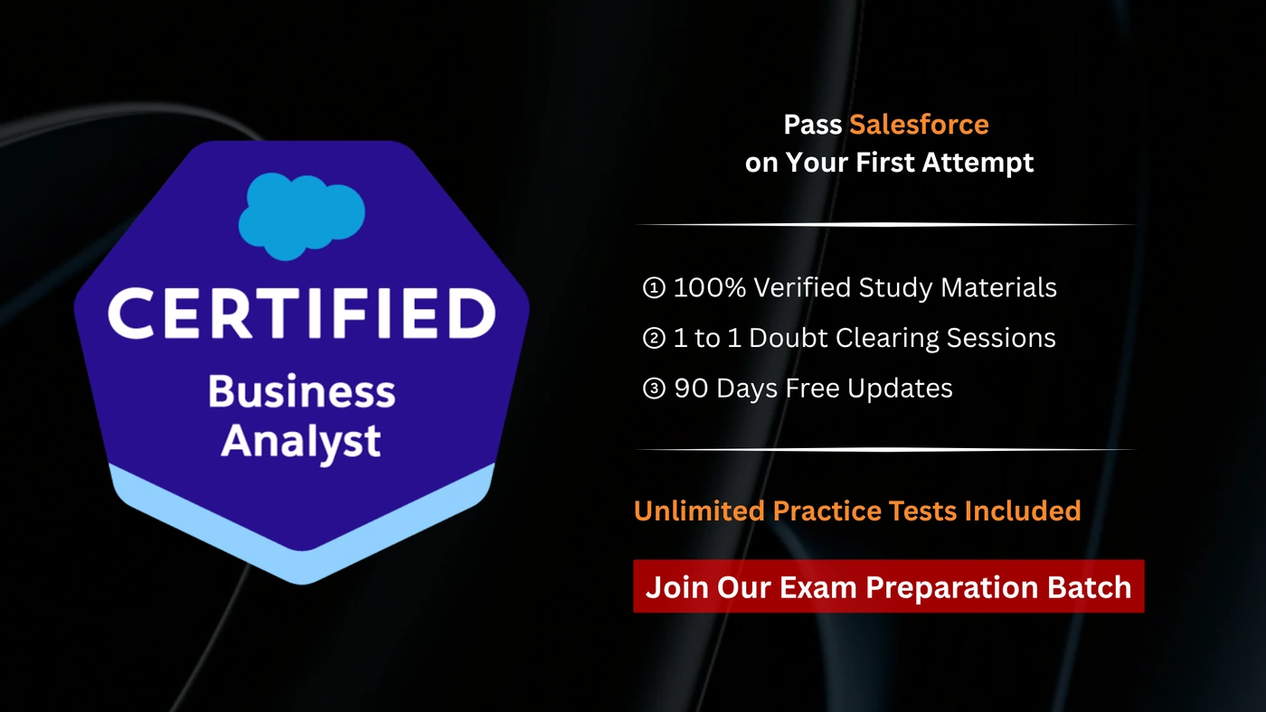 Salesforce Certified Business Analyst