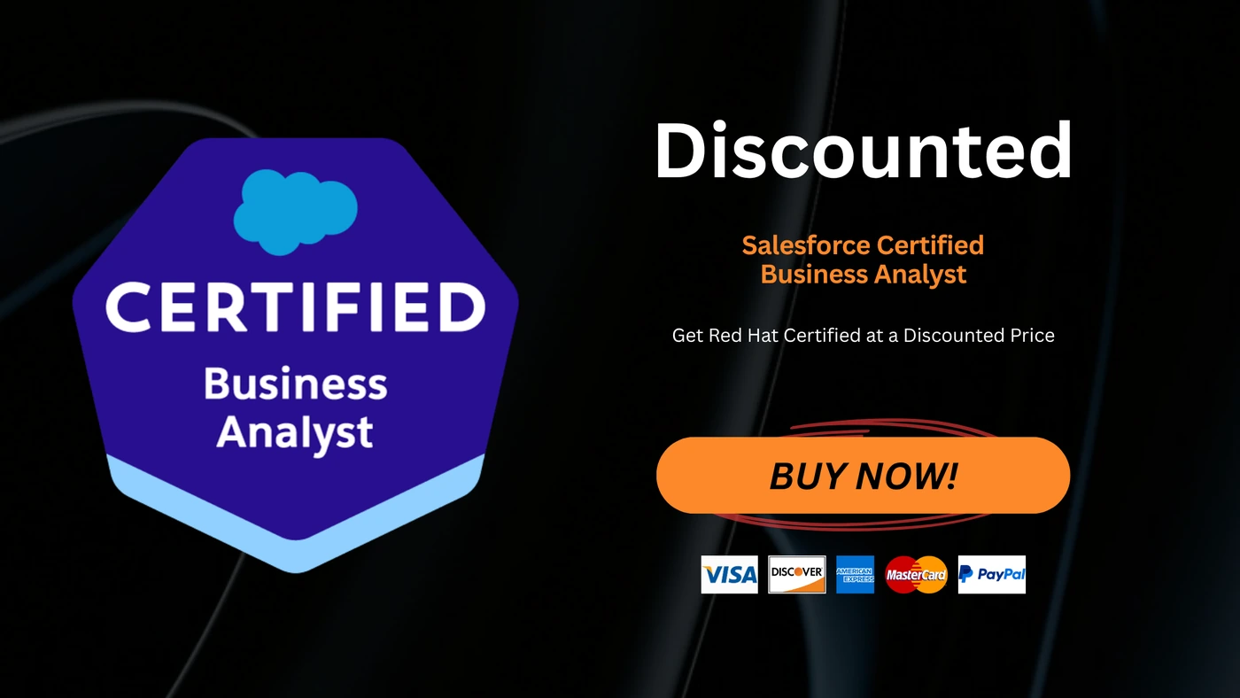 Salesforce Certified Business Analyst