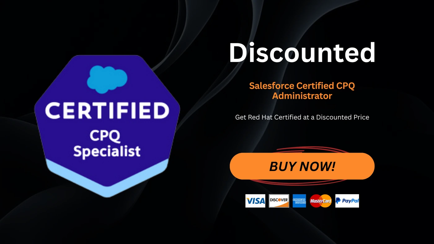 Salesforce Certified CPQ Administrator