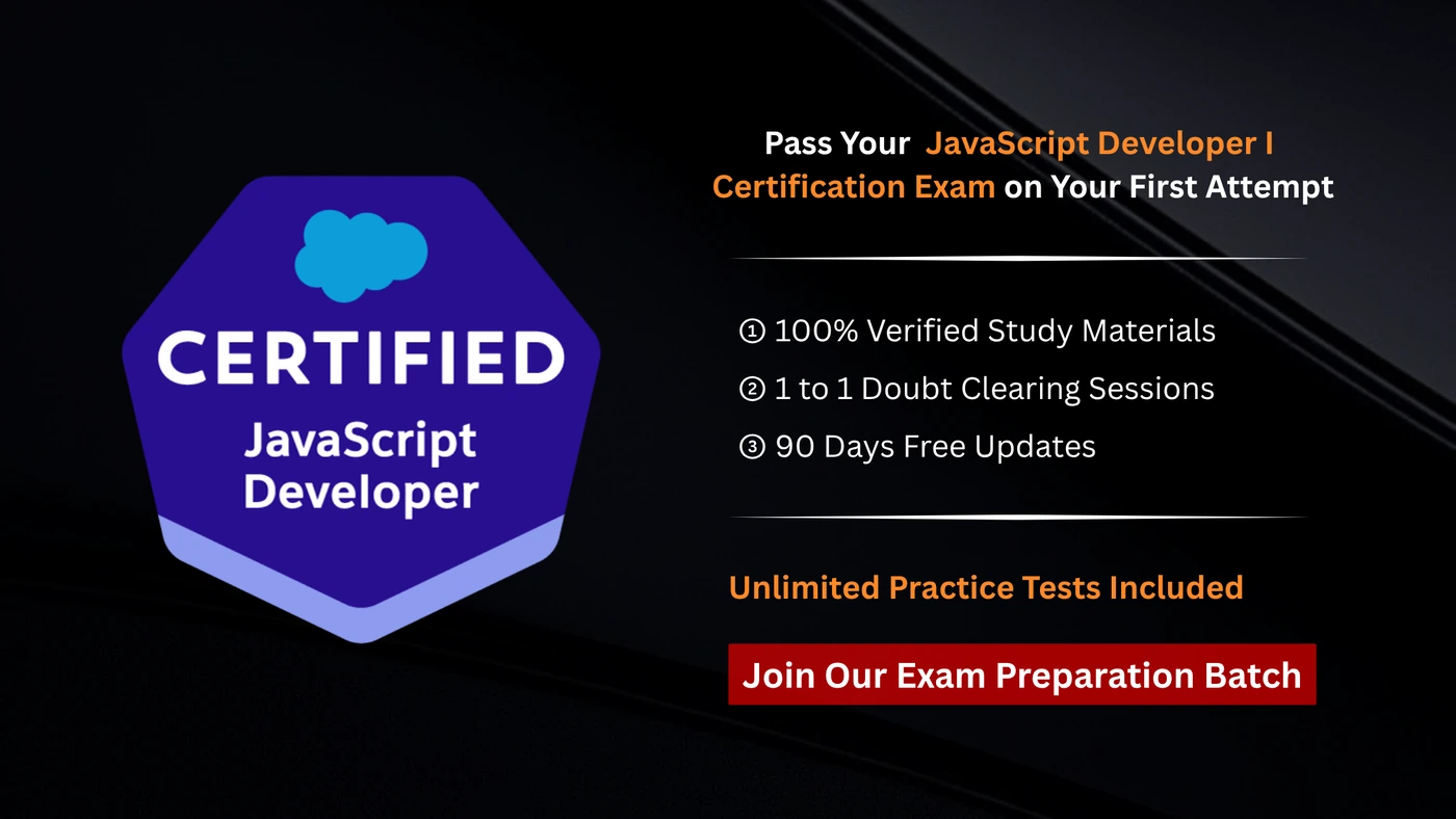 Salesforce Certified JavaScript Developer I