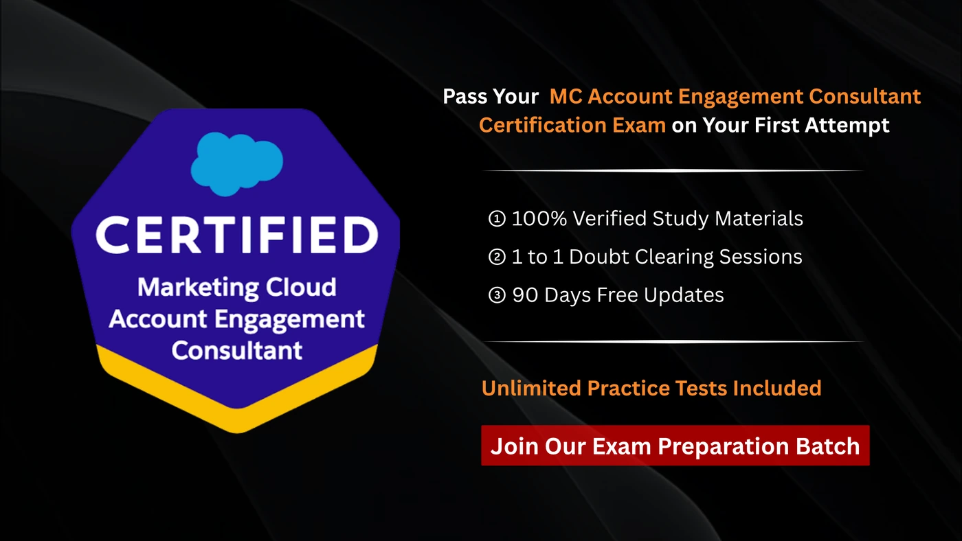 Salesforce Certified Marketing Cloud Account Engagement Consultant