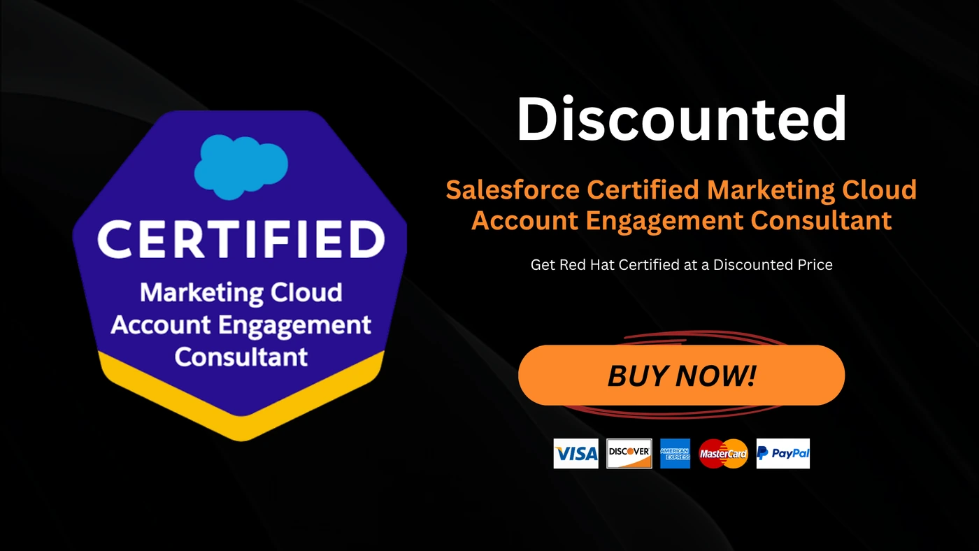 Salesforce Certified Marketing Cloud Account Engagement Consultant