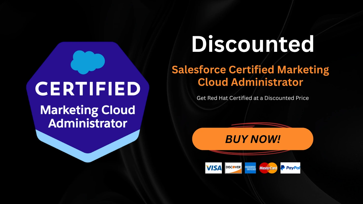 Salesforce Certified Marketing Cloud Engagement Administrator
