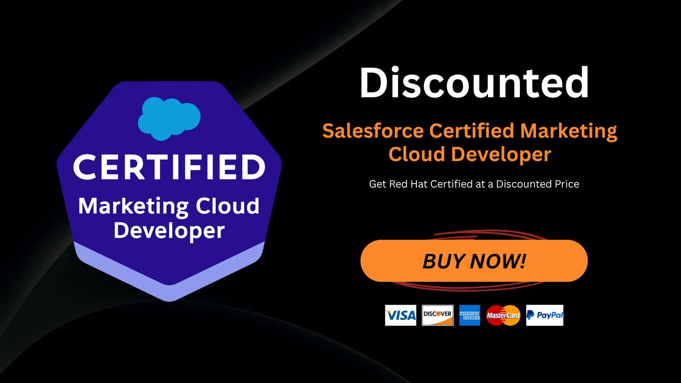 Salesforce Certified Marketing Cloud Engagement Developer