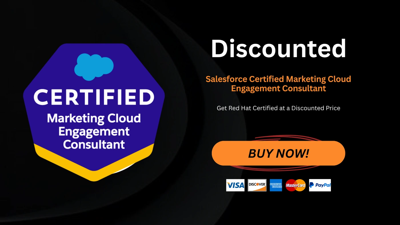 Salesforce Certified Marketing Cloud Engagement Consultant