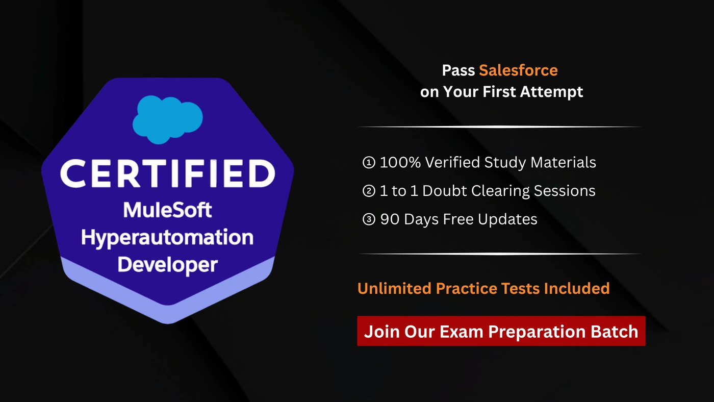 Salesforce Certified MuleSoft Hyperautomation Developer