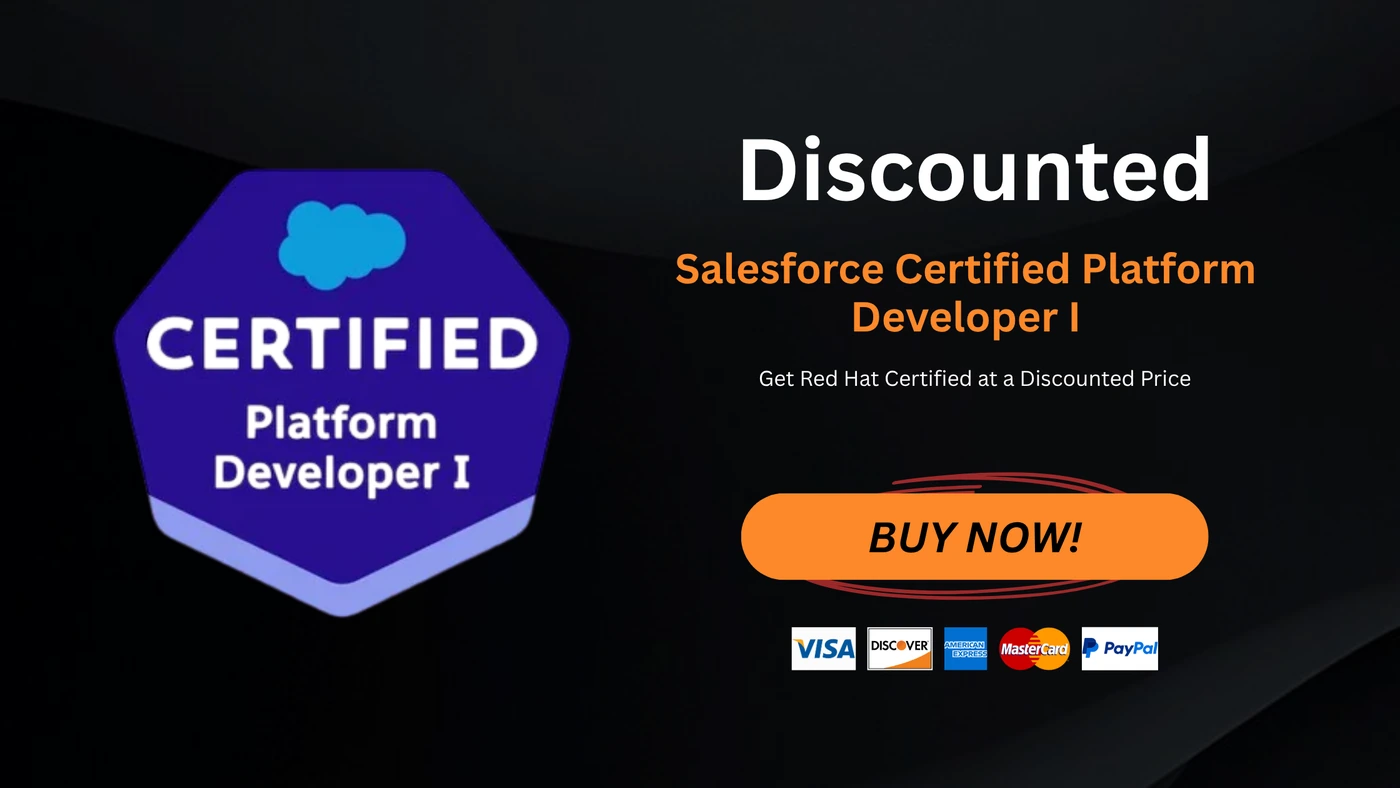 Salesforce Certified Platform Developer I