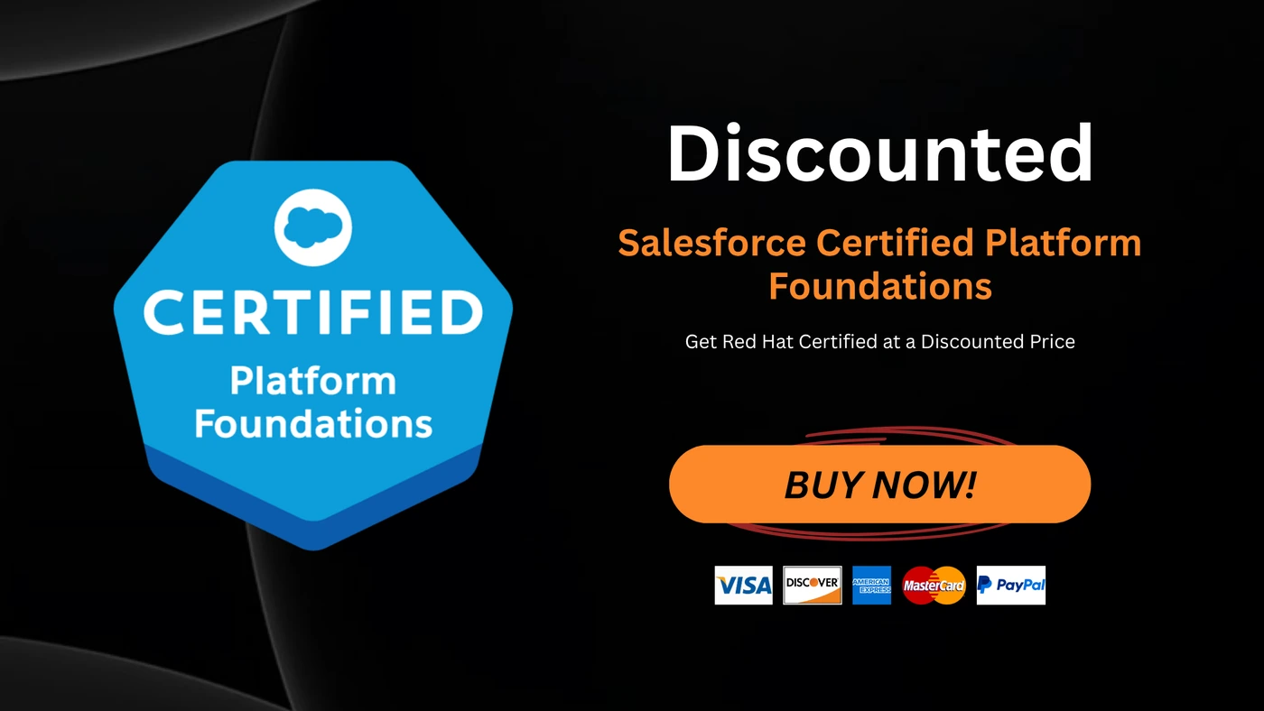 Salesforce Certified Platform Foundations