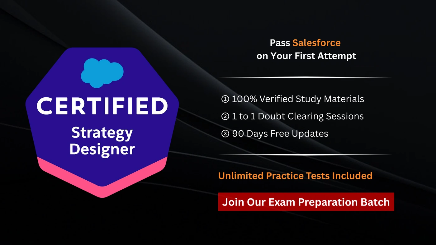Salesforce Certified Platform Strategy Designer