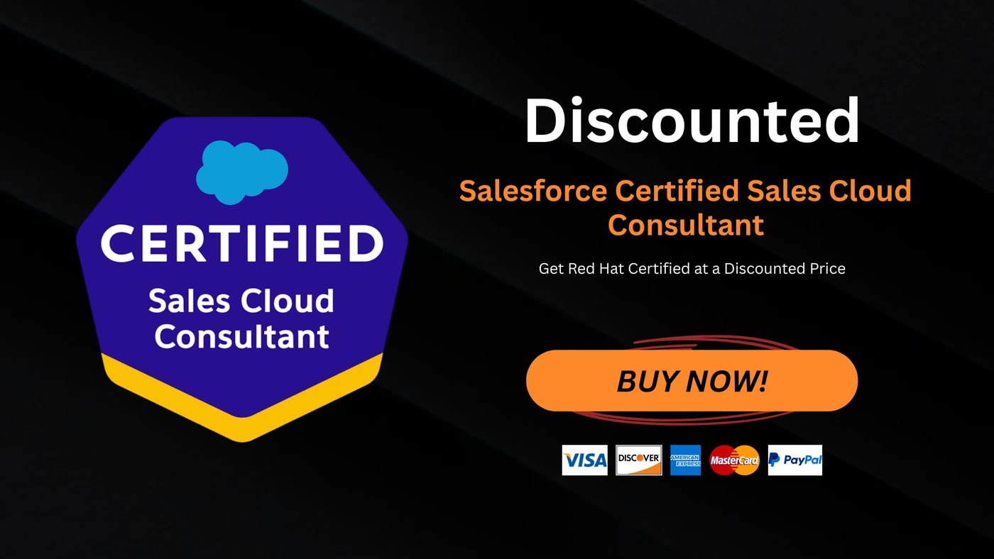 Salesforce Certified Sales Cloud Consultant