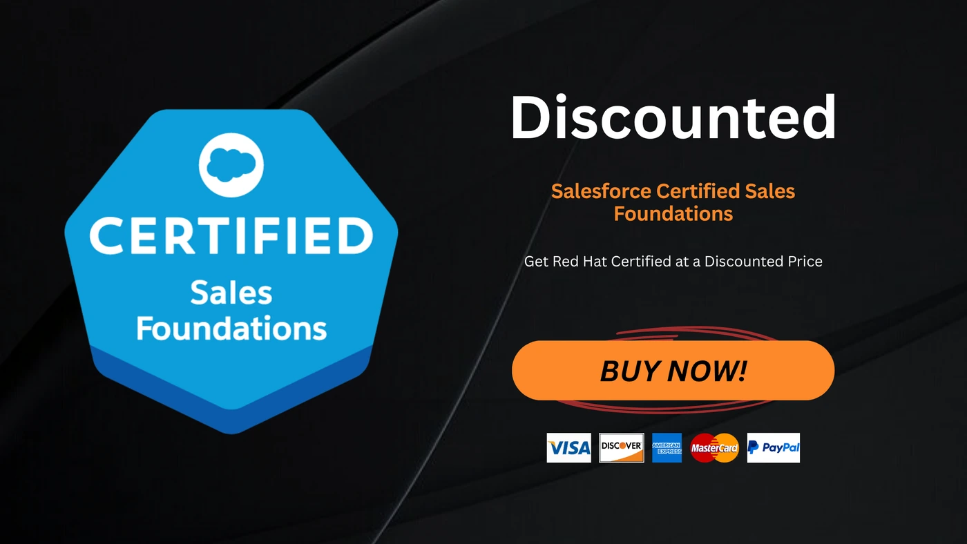 Salesforce Certified Sales Foundations