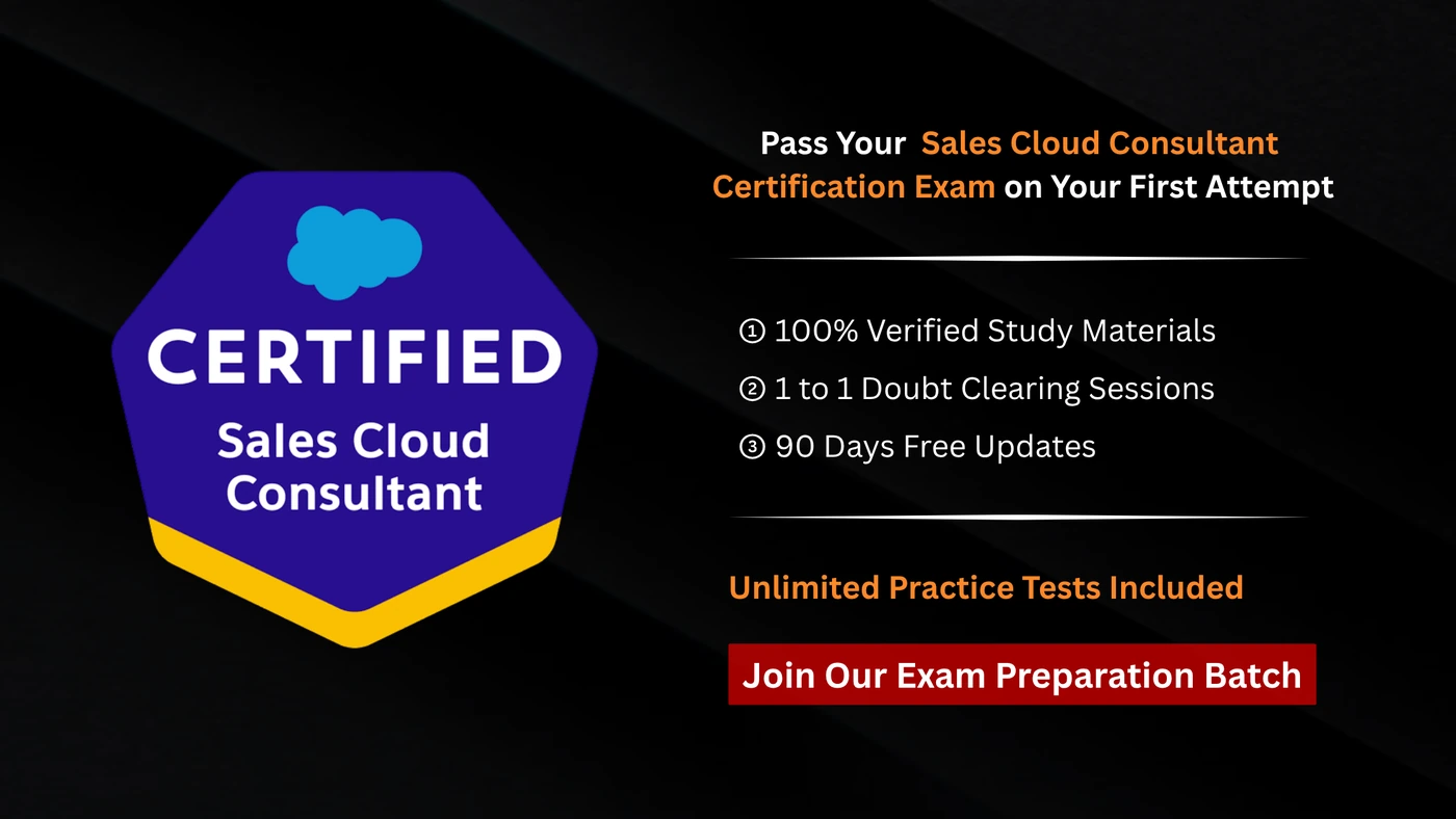 Salesforce Certified Sales Cloud Consultant