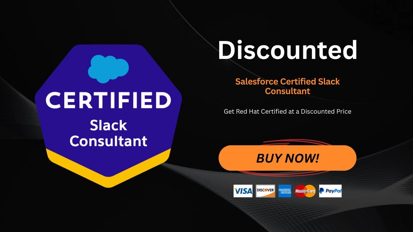 Salesforce Certified Slack Consultant