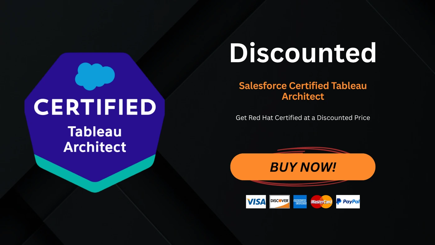 Salesforce Certified Tableau Architect